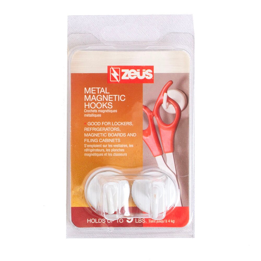 Baumgartens, Hooks/Wall Adhesive, Art & School, Magnetic, 9#, 2 count, 836251
